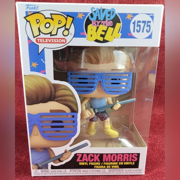 Zack Morris funko # 1575 (nib) With pop protector - Picture 2 of 7